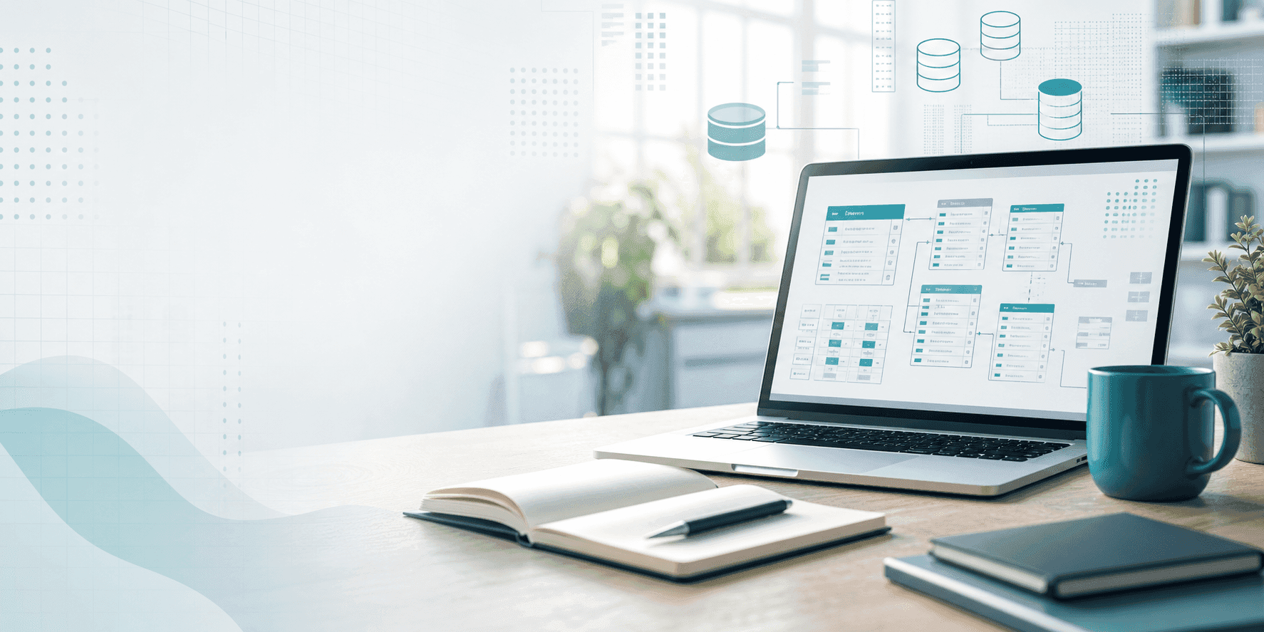 SQL interview practice workspace with code editor background